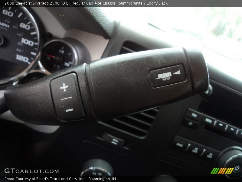 Summit White / Ebony Black 2008 Chevrolet Silverado 2500HD LT Regular Cab 4x4 Chassis