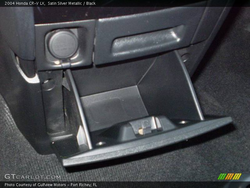 Satin Silver Metallic / Black 2004 Honda CR-V LX