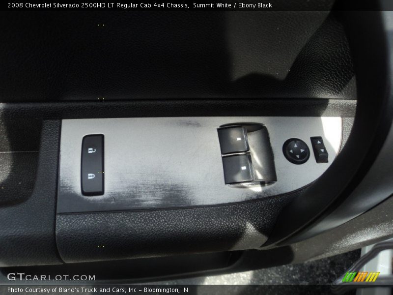 Summit White / Ebony Black 2008 Chevrolet Silverado 2500HD LT Regular Cab 4x4 Chassis