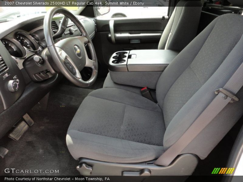  2007 Silverado 2500HD LT Regular Cab 4x4 Ebony Interior