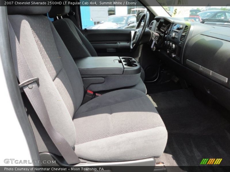 Summit White / Ebony 2007 Chevrolet Silverado 2500HD LT Regular Cab 4x4