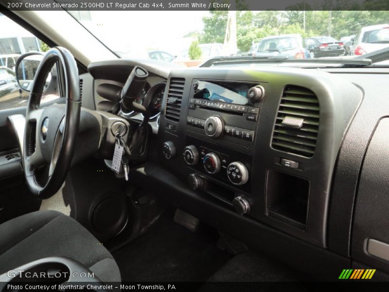Summit White / Ebony 2007 Chevrolet Silverado 2500HD LT Regular Cab 4x4