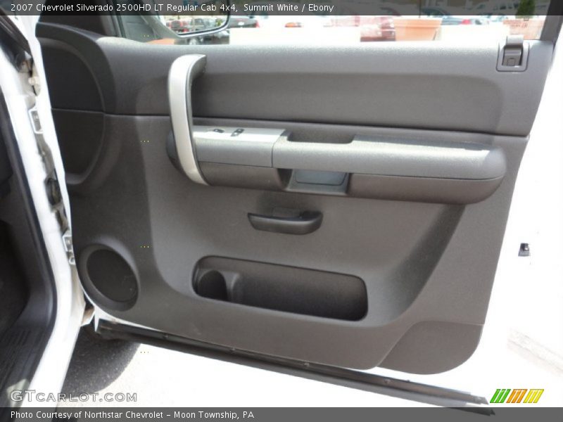 Summit White / Ebony 2007 Chevrolet Silverado 2500HD LT Regular Cab 4x4