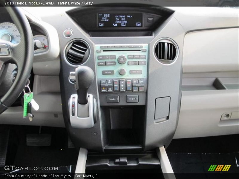 Taffeta White / Gray 2010 Honda Pilot EX-L 4WD