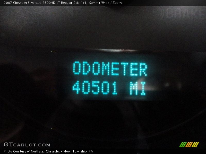 Summit White / Ebony 2007 Chevrolet Silverado 2500HD LT Regular Cab 4x4