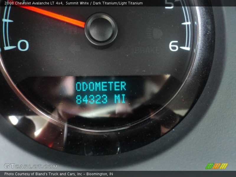 Summit White / Dark Titanium/Light Titanium 2008 Chevrolet Avalanche LT 4x4