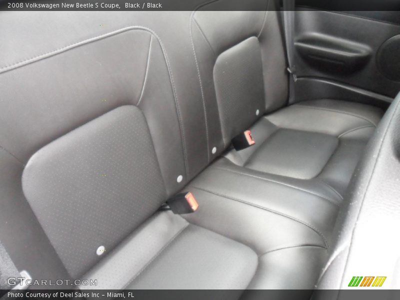 Black / Black 2008 Volkswagen New Beetle S Coupe