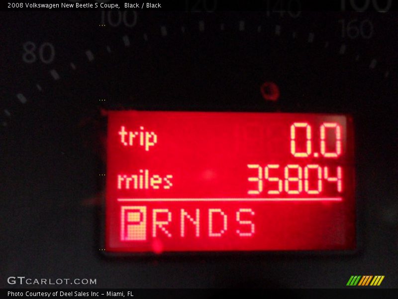 Black / Black 2008 Volkswagen New Beetle S Coupe