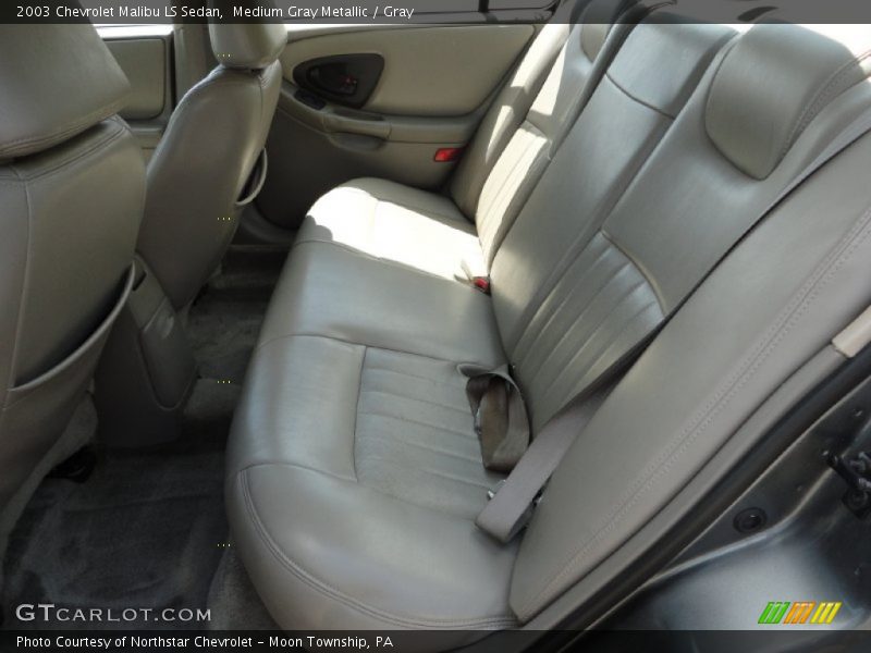 Medium Gray Metallic / Gray 2003 Chevrolet Malibu LS Sedan