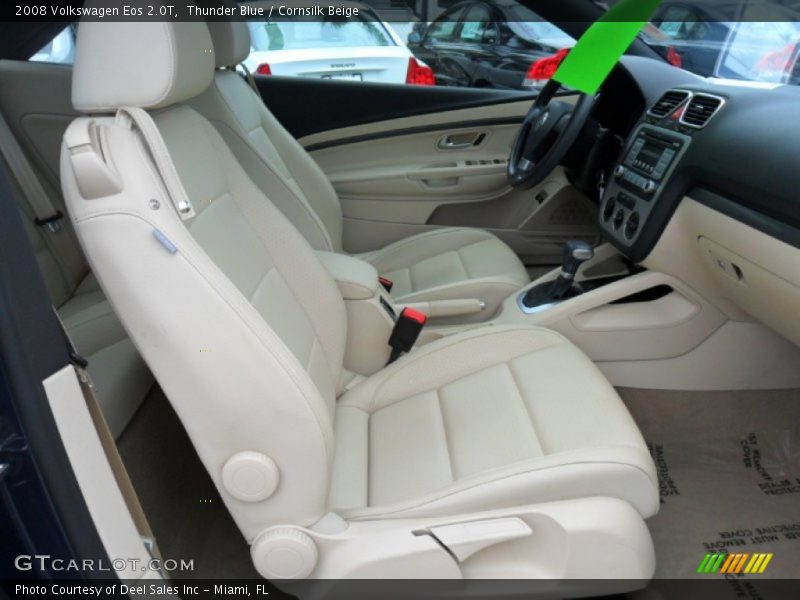 Thunder Blue / Cornsilk Beige 2008 Volkswagen Eos 2.0T
