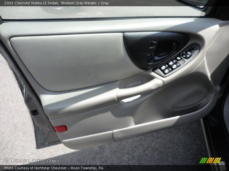 Medium Gray Metallic / Gray 2003 Chevrolet Malibu LS Sedan