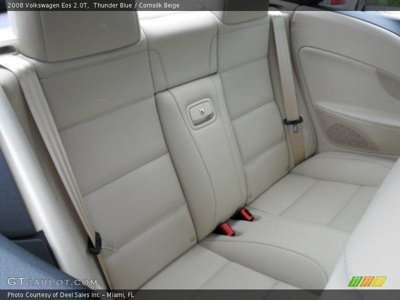 Thunder Blue / Cornsilk Beige 2008 Volkswagen Eos 2.0T