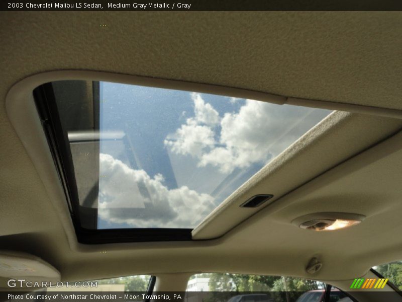 Medium Gray Metallic / Gray 2003 Chevrolet Malibu LS Sedan