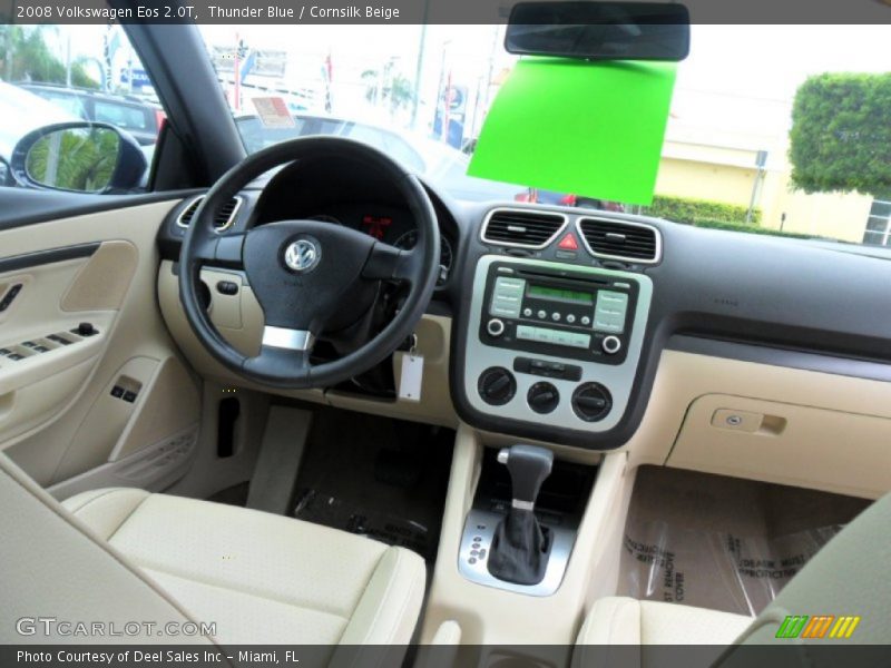 Thunder Blue / Cornsilk Beige 2008 Volkswagen Eos 2.0T