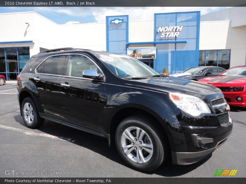 Black / Jet Black 2010 Chevrolet Equinox LT AWD