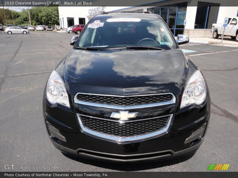 Black / Jet Black 2010 Chevrolet Equinox LT AWD