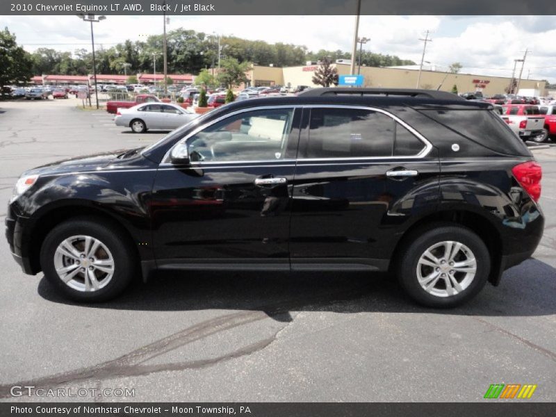 Black / Jet Black 2010 Chevrolet Equinox LT AWD