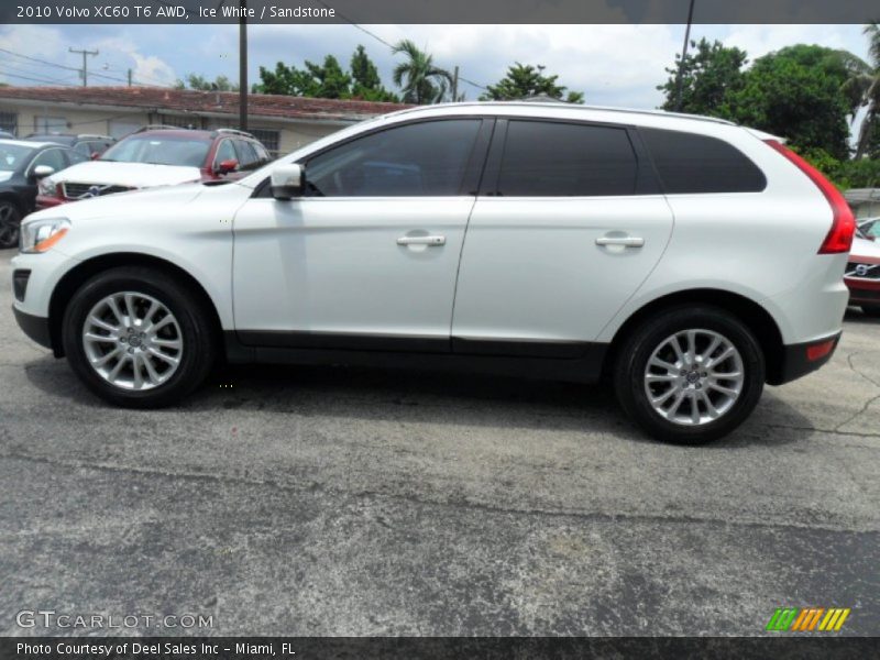 Ice White / Sandstone 2010 Volvo XC60 T6 AWD