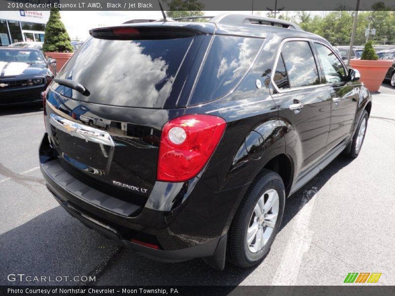 Black / Jet Black 2010 Chevrolet Equinox LT AWD