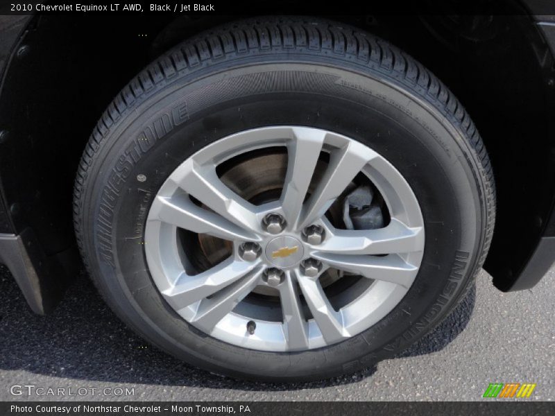 Black / Jet Black 2010 Chevrolet Equinox LT AWD