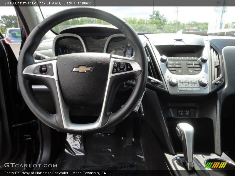 Black / Jet Black 2010 Chevrolet Equinox LT AWD