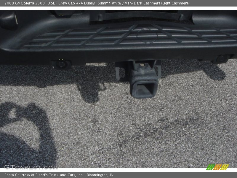 Summit White / Very Dark Cashmere/Light Cashmere 2008 GMC Sierra 3500HD SLT Crew Cab 4x4 Dually