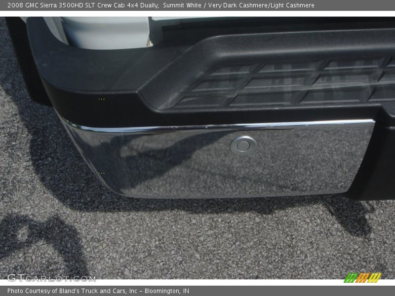 Summit White / Very Dark Cashmere/Light Cashmere 2008 GMC Sierra 3500HD SLT Crew Cab 4x4 Dually