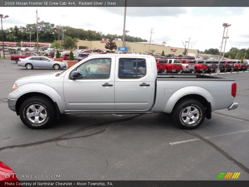 Radiant Silver / Steel 2009 Nissan Frontier SE Crew Cab 4x4