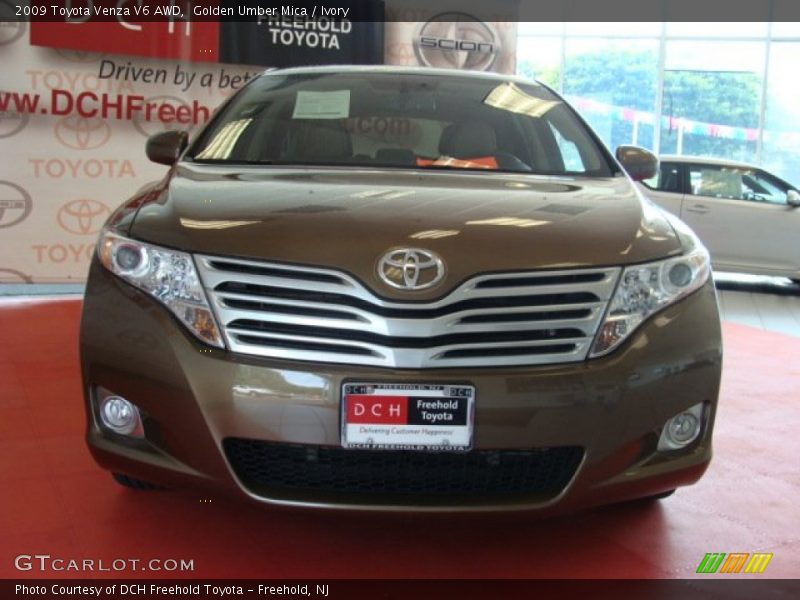 Golden Umber Mica / Ivory 2009 Toyota Venza V6 AWD