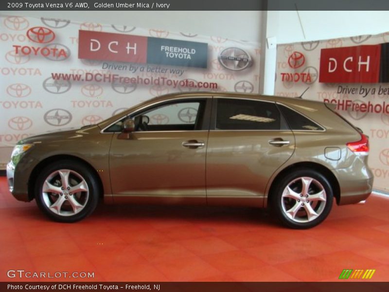 Golden Umber Mica / Ivory 2009 Toyota Venza V6 AWD