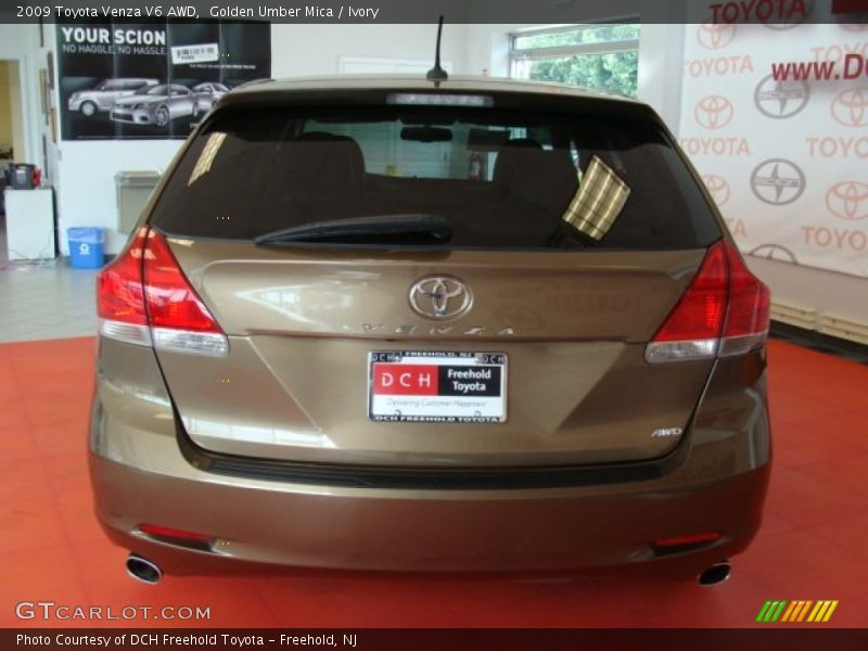 Golden Umber Mica / Ivory 2009 Toyota Venza V6 AWD