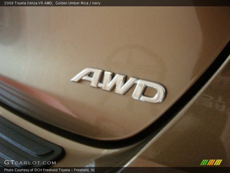 Golden Umber Mica / Ivory 2009 Toyota Venza V6 AWD