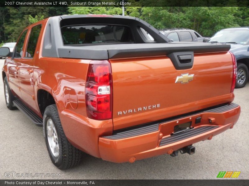  2007 Avalanche LT 4WD Sunburst Orange Metallic