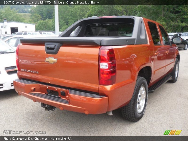  2007 Avalanche LT 4WD Sunburst Orange Metallic