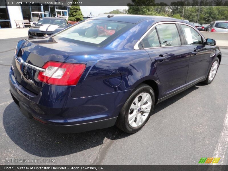 Kona Blue / Light Stone 2011 Ford Taurus SEL