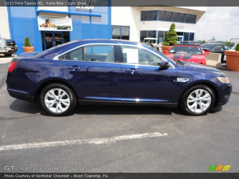 Kona Blue / Light Stone 2011 Ford Taurus SEL