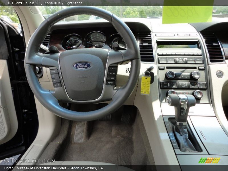 Kona Blue / Light Stone 2011 Ford Taurus SEL