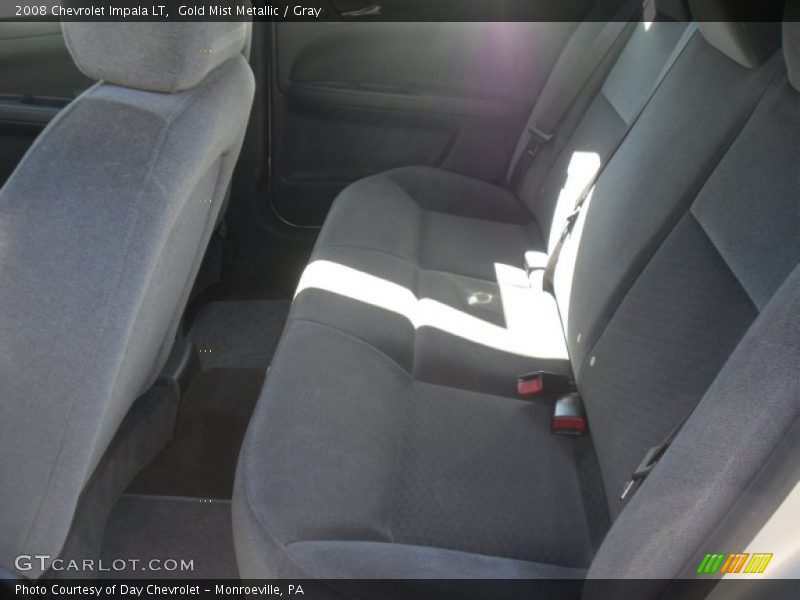 Gold Mist Metallic / Gray 2008 Chevrolet Impala LT