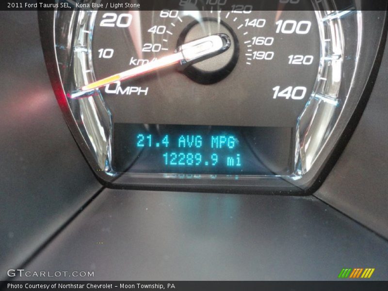 Kona Blue / Light Stone 2011 Ford Taurus SEL