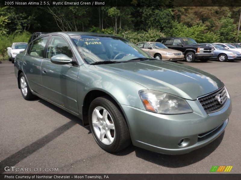 Mystic Emerald Green / Blond 2005 Nissan Altima 2.5 S