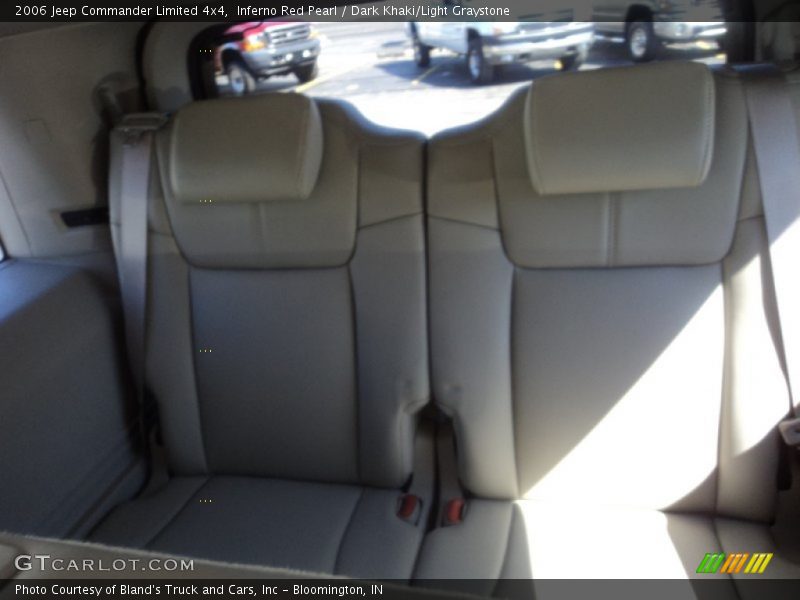 Inferno Red Pearl / Dark Khaki/Light Graystone 2006 Jeep Commander Limited 4x4