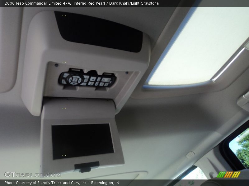 Inferno Red Pearl / Dark Khaki/Light Graystone 2006 Jeep Commander Limited 4x4