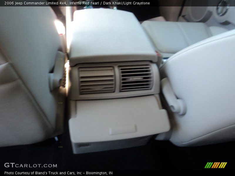 Inferno Red Pearl / Dark Khaki/Light Graystone 2006 Jeep Commander Limited 4x4