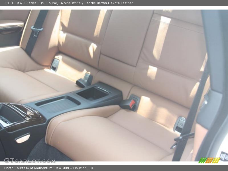 Alpine White / Saddle Brown Dakota Leather 2011 BMW 3 Series 335i Coupe