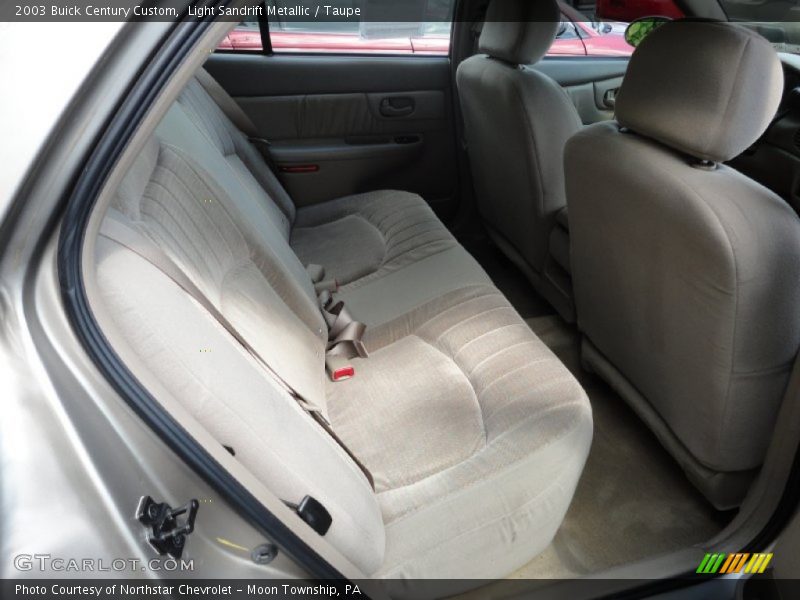 Light Sandrift Metallic / Taupe 2003 Buick Century Custom