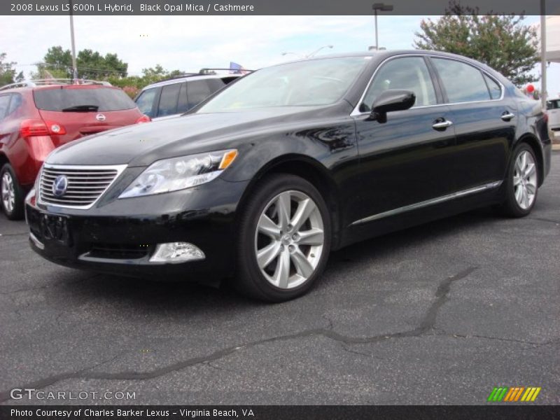 Black Opal Mica / Cashmere 2008 Lexus LS 600h L Hybrid
