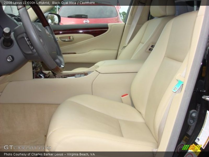 Black Opal Mica / Cashmere 2008 Lexus LS 600h L Hybrid