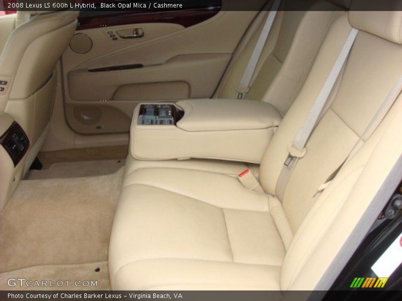 Black Opal Mica / Cashmere 2008 Lexus LS 600h L Hybrid