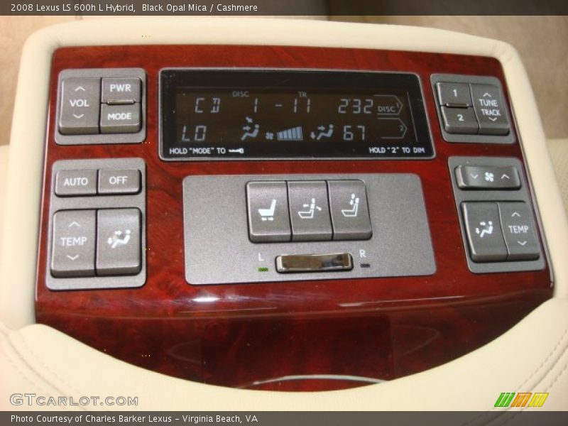 Black Opal Mica / Cashmere 2008 Lexus LS 600h L Hybrid