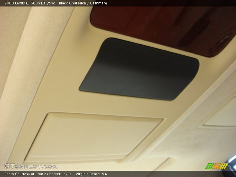 Black Opal Mica / Cashmere 2008 Lexus LS 600h L Hybrid